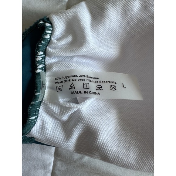 Victorias Secret Twist Front Strapless Large Bandeau Swim Bikini Top Blue - Picture 3 of 6